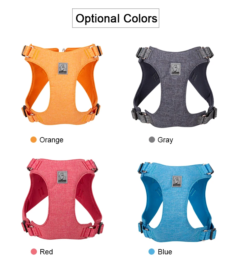 Truelove Pet Harness Recycled Adjustable Eco-friendly Recycled Material No Pull Breathable Soft Reflective TLH3012