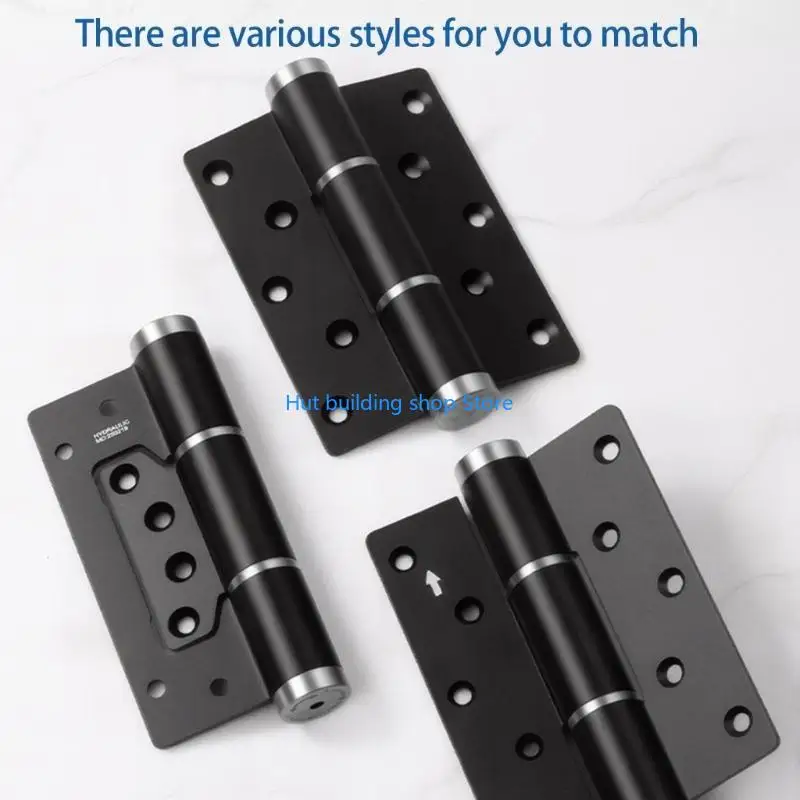 T21C Concealed Door Hinges Spring Hydraulic Buffer Automatic Door Aluminum Alloy Door Closing Device Enduring