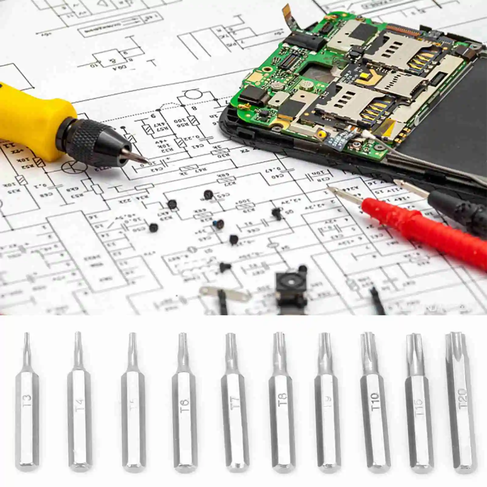 10PCS 4Mm Shank Sta…