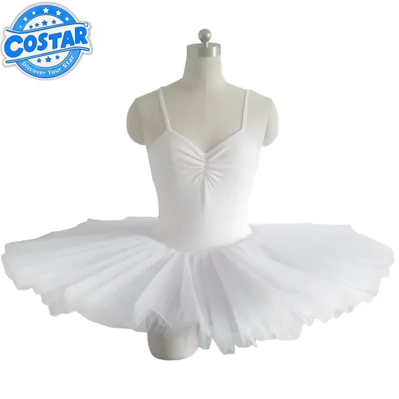 المهنية توتو أزياء الباليه راقصة الباليه ملابس الرقص التدريب الزي مرحلة الأداء الزي رقيق شبكة تنورة لفتاة النساء