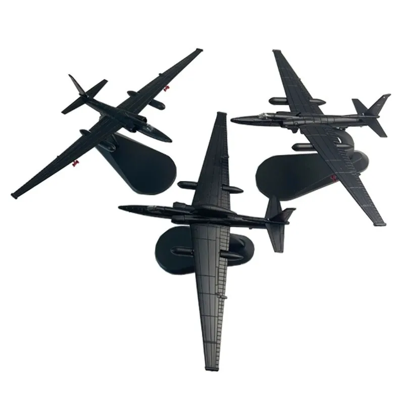 1/144 Scale US Dragon Lady U-2 Reconnaissance Alloy Scale Aircraft Diecast Military Model Airplanes For Static Decoration Gift
