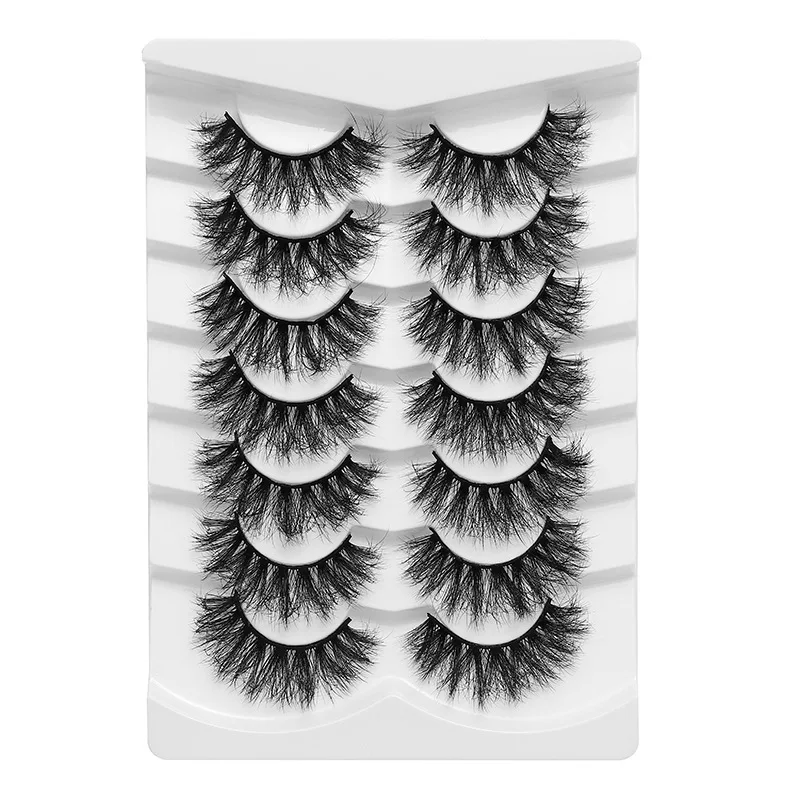 1 Box Fairy False Eyelashes Curling Single-cluster Eyelashes Artificial False Lashes Simulated Curly Lash Extention Tool