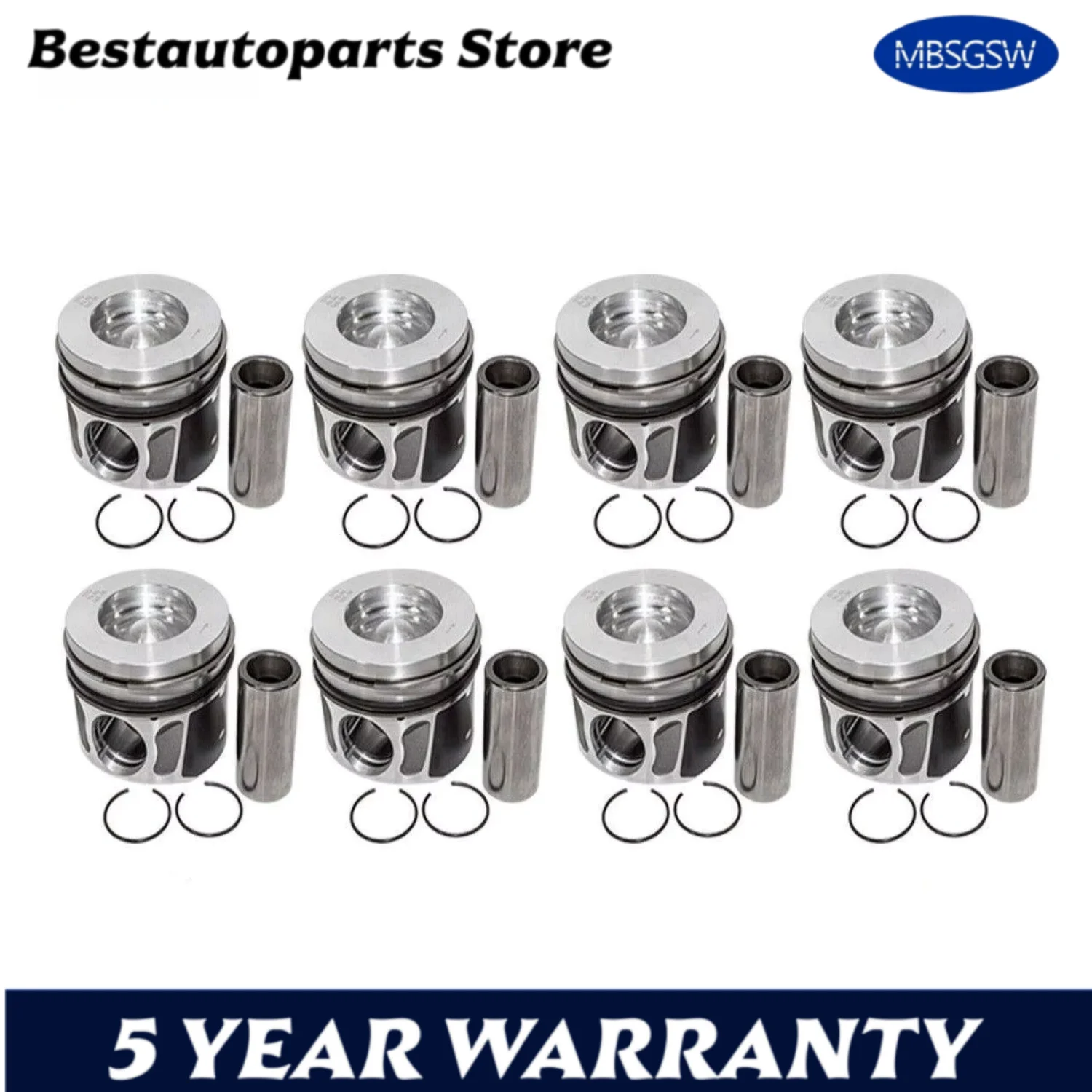 

448DT Engine Piston Set For Land Range Rover Vogue SPORT SDV8 TDV8 4.4 DIESEL
