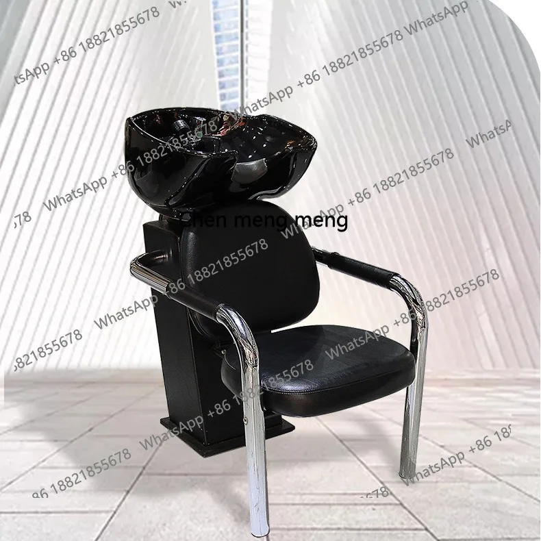 

X Shampoo bed hair salon special barber shop, shampoo chair fumigation cover automatic shampoo and hairdressing