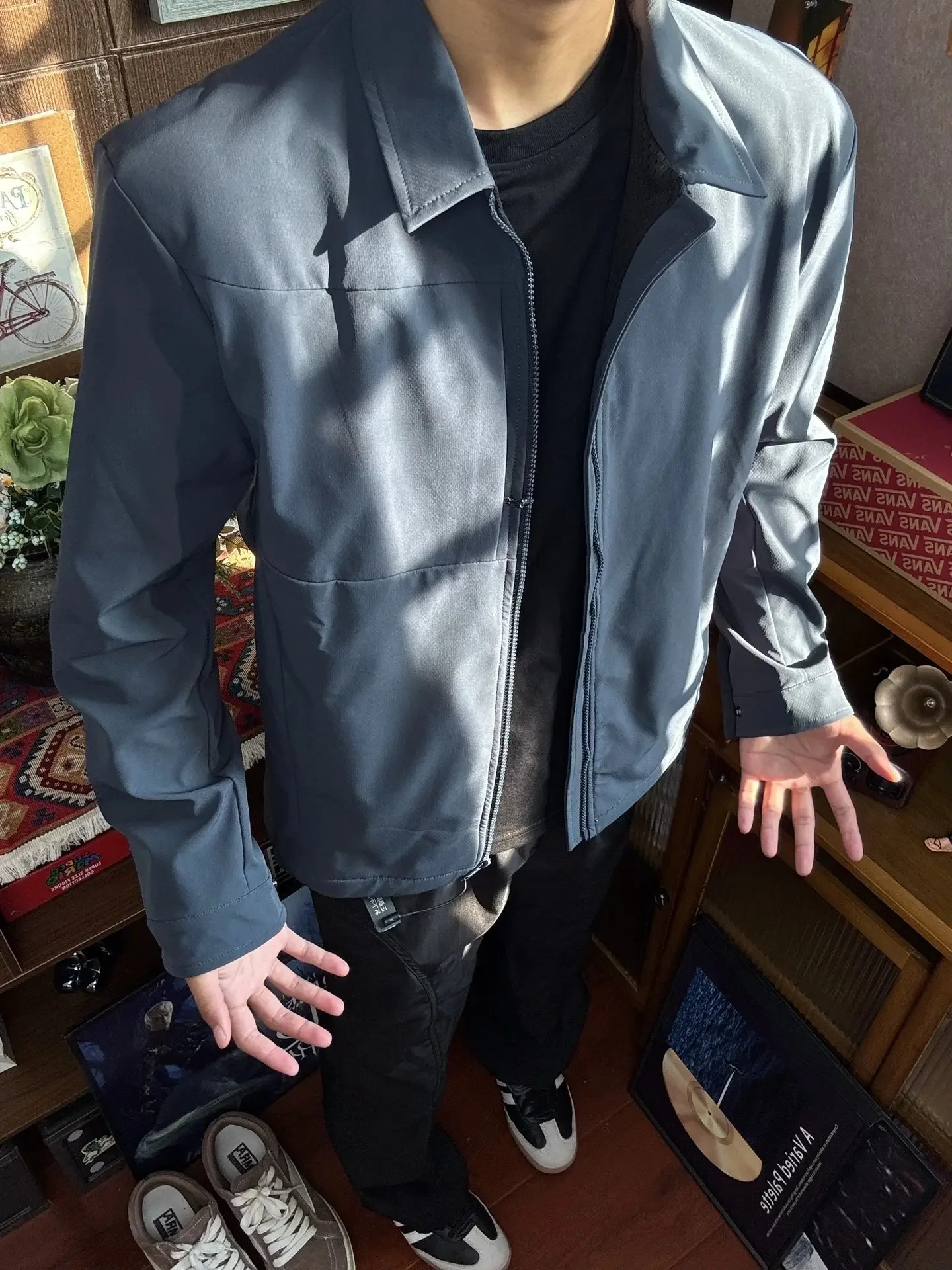 

Мужская куртка-бомбер American Style для осени, уличная, ветрозащитная, флисовая, деловая, свободного кроя, с длинными рукавами