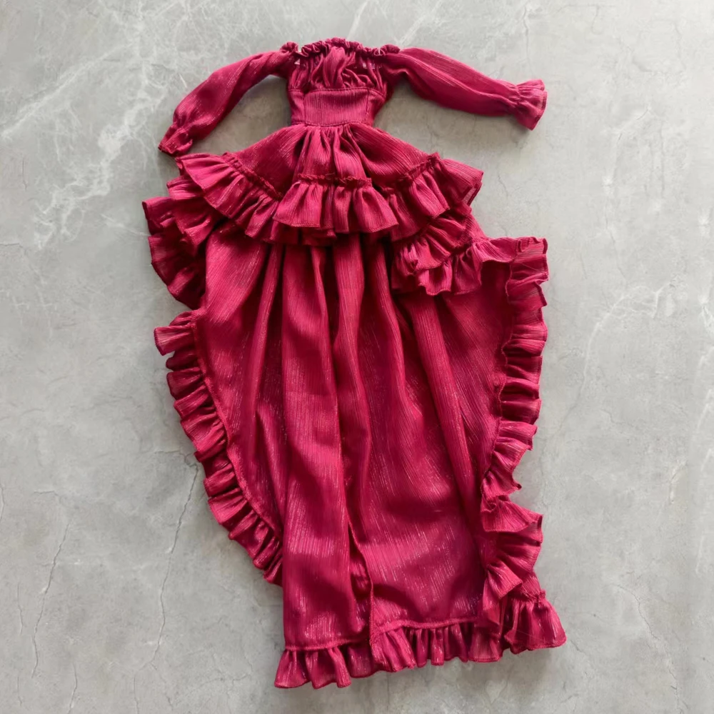 (Customized) 1/3 1/4 1/6 Doll's Clothes for 60/45/30cm Bjd Doll Princess Dress Girl Toys Dress Up Gift Doll Accessories, No Doll