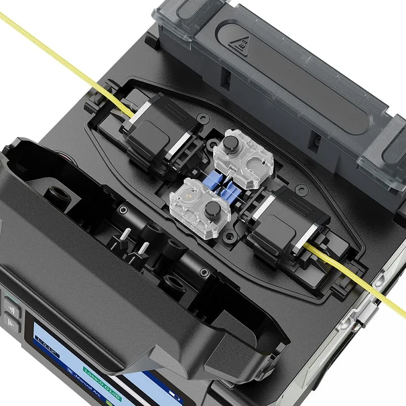 Imagem -04 - Komshine-mini Fiber Fusion Splicer 0.01db Perda Ex39 Fttx Vida Útil do Eletrodo por 5000 Vezes com Plataforma Óptica Opcional