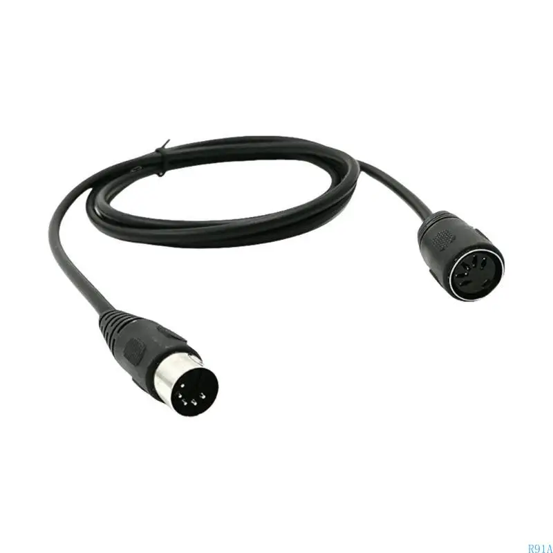 R91A MIDI5PIN MALE TOMEMEL CONNECTORS 5PIN DIN STUDIO使用のために中途半端