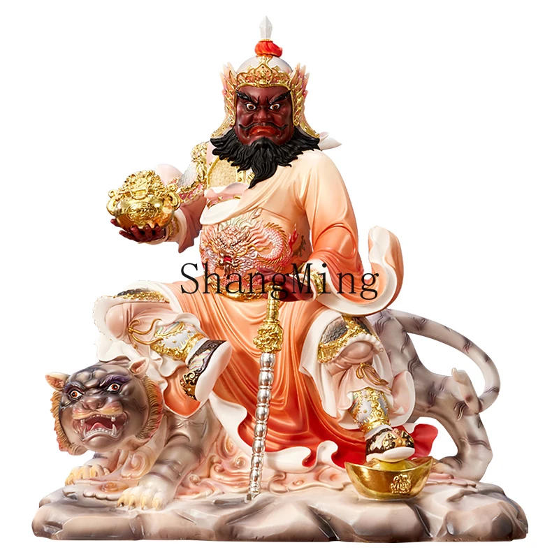 

CL home living room five road God of Wealth opening lucky offering ornament