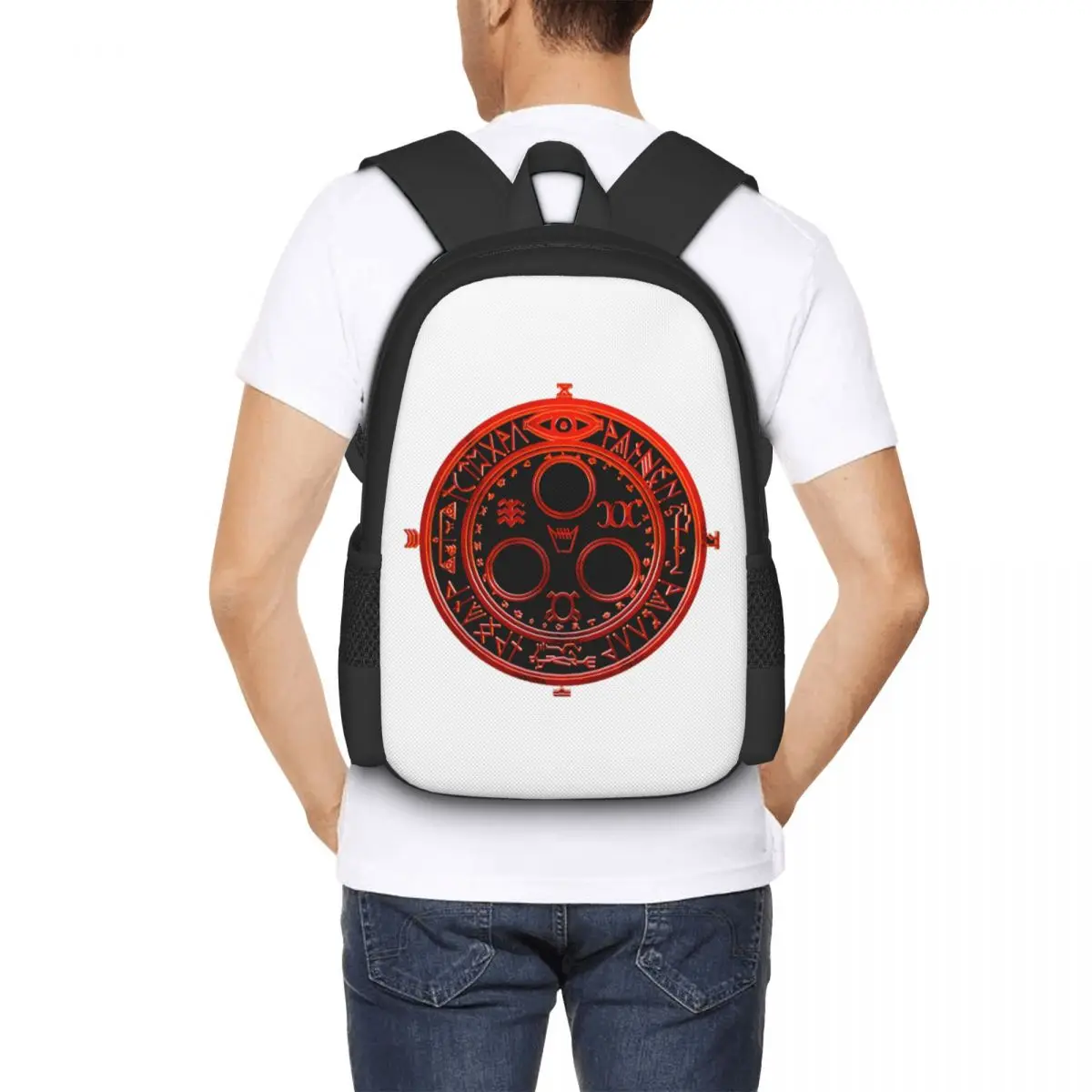

Silent Hill Student Backpack School Bag Hiking Travel Daypack for Men Women Fashion Bookbag Shoulder Bags