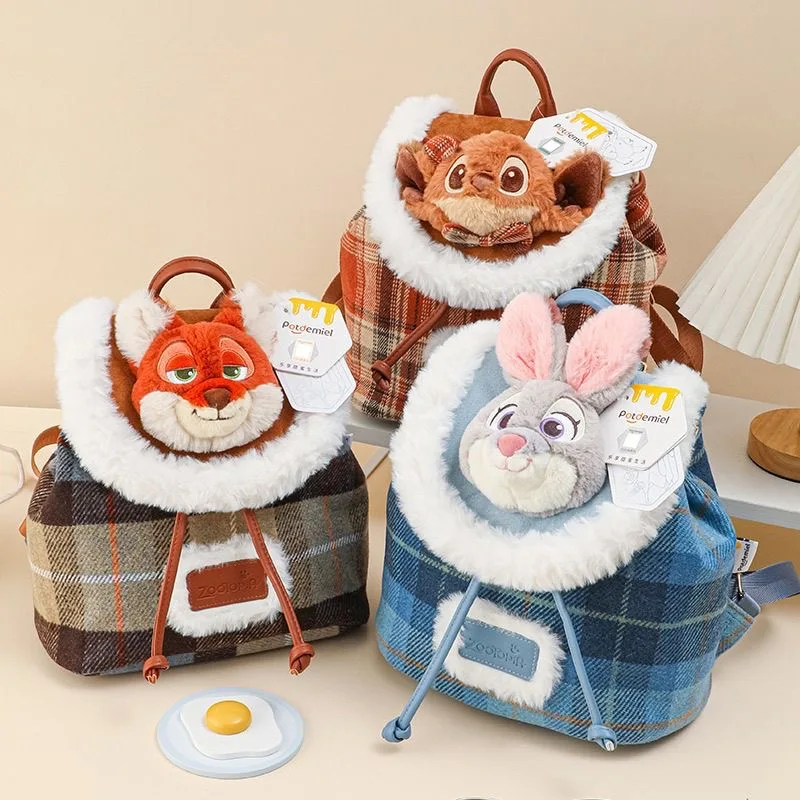 Original neuer Disney-Cartoon Zootopia Stitch Rucksack, Kindergartenschultasche