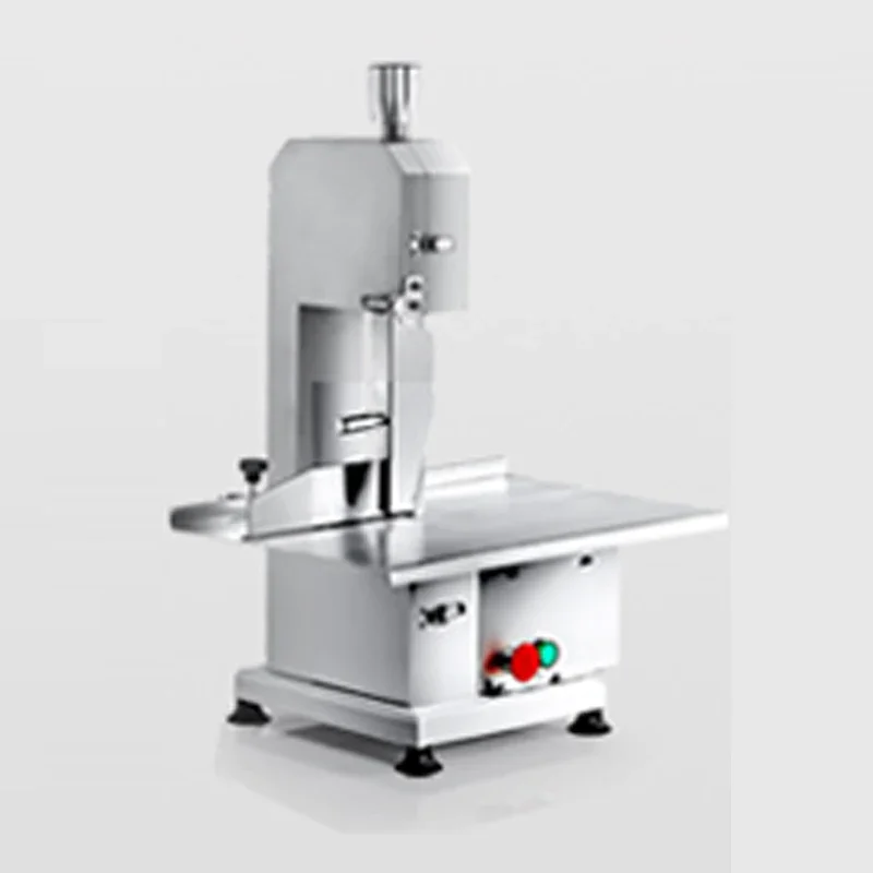 RC-210 뼈 톱질 기계 뼈 전기 커터 상업용 데스크탑 톱질 고기 절단 생선 트로터 스테이크 뼈 냉동 고기