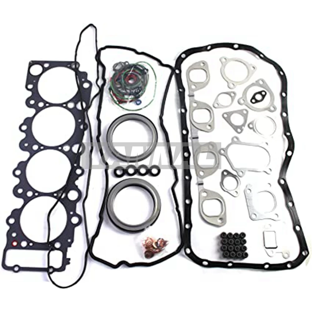 

HOT SALE FULL GASKET SET KIT FIT FOR ISUZU 4HK1 4HK1TC ENGINE HITACHI JCB EXCAVATOR