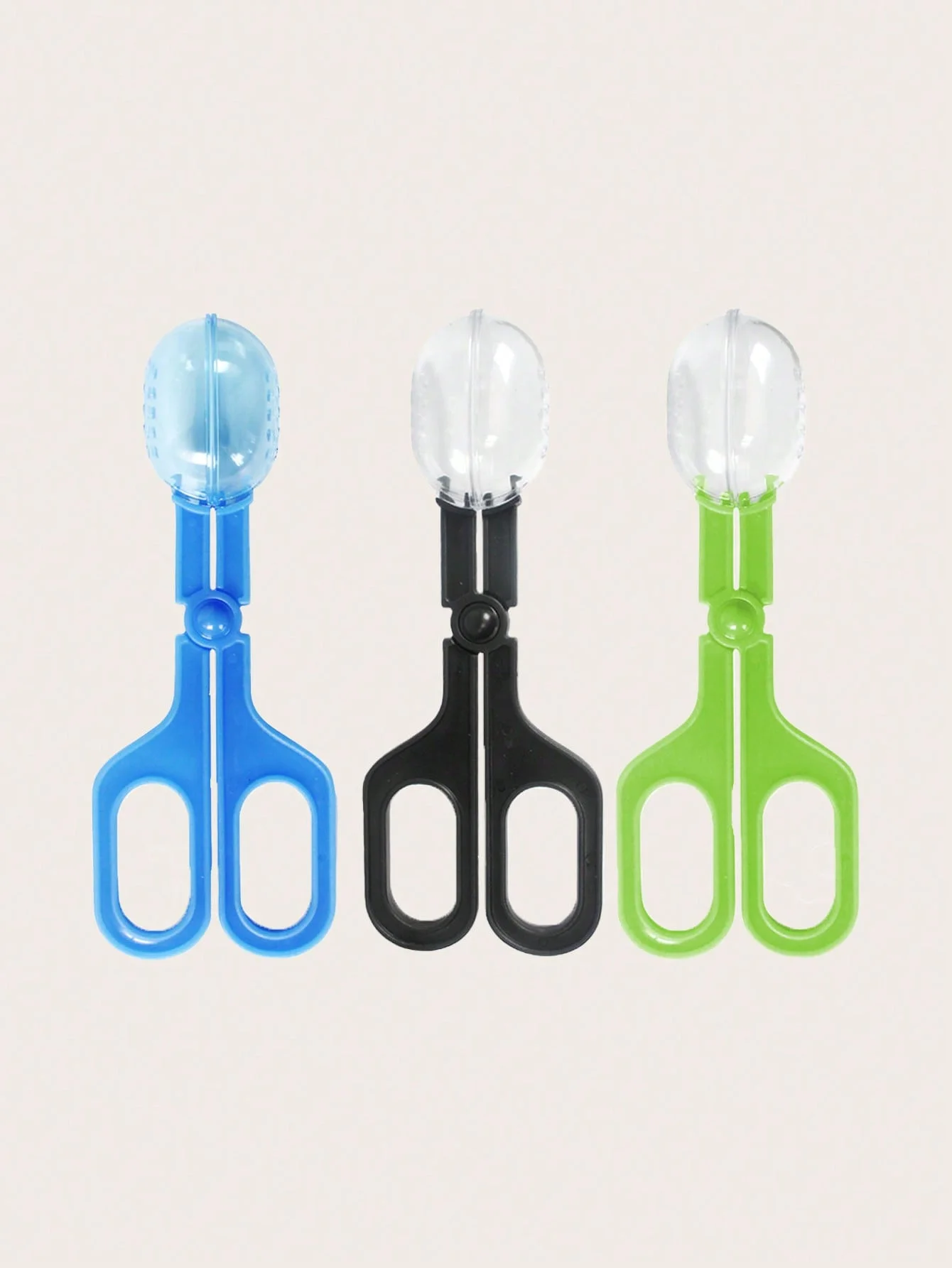 1pc-Lizard Feeding Clip - Dual Use Transparent Insect Catcher and Cleaning Tool, Suitable for Glass Boxes-random color