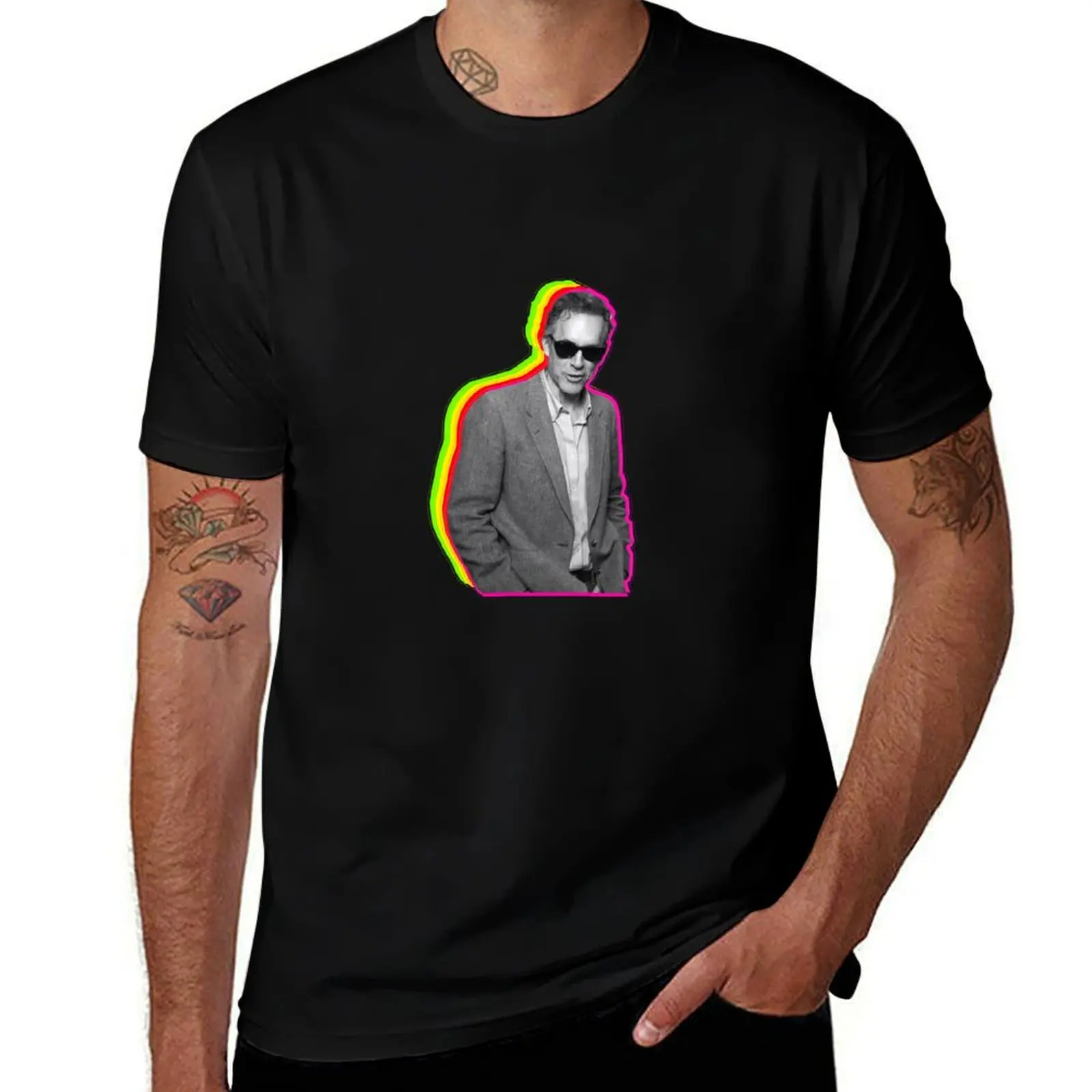 JBP in glasses Aesthetic T-Shirt Funny t-shirt boys whites slim fit t shirts for men