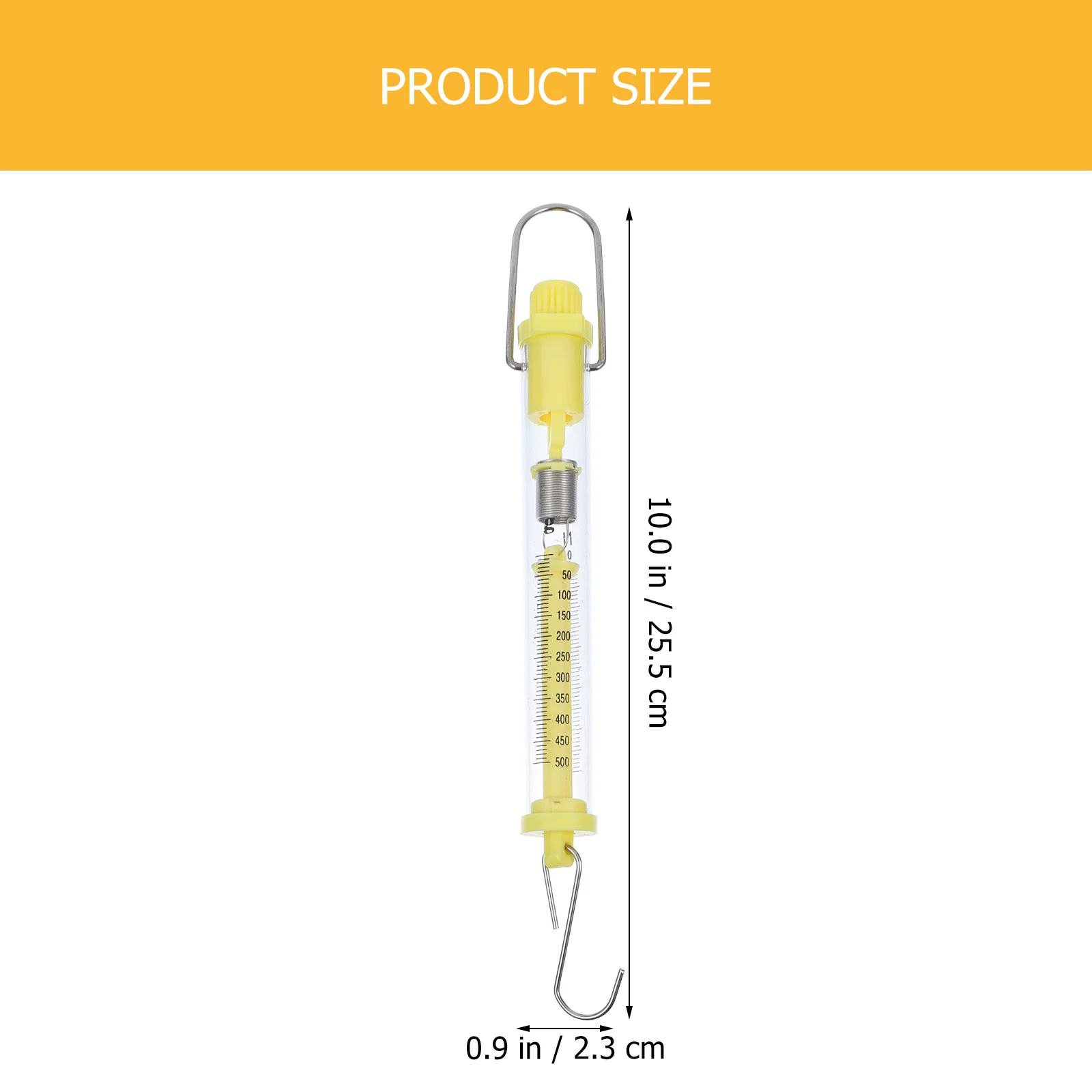 

Mechanical Stainless Steel Spring Scale Force Gauge Dynamometer Laboratory Equipment Physics Tool Mass Weight Measurement