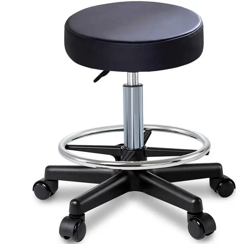 كراسي دوارة فاخرة معدات الحلاق المريحة كرسي الصالون تصفيف الجمال Sillones De Peluquería أثاث الصالون المهنية