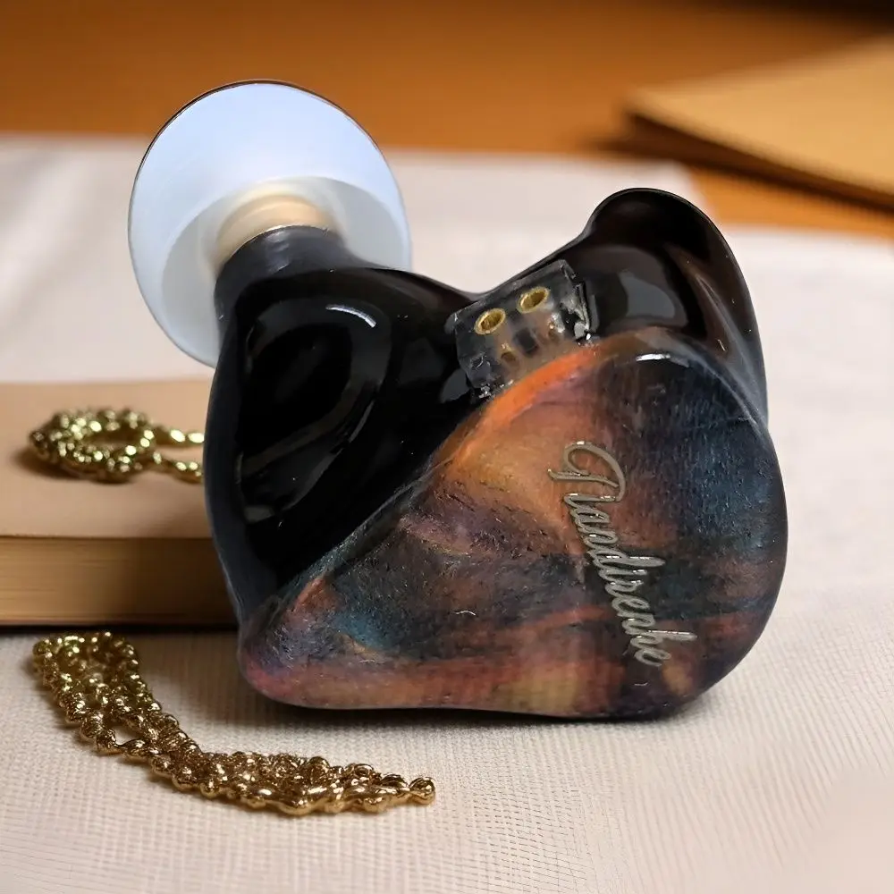 Tianrenhe TD19s البريليوم الحجاب الحاجز الراتنج خشب مستقر عالية الدقة باس سماعات 0.78 مللي متر داخل الأذن سدادات الموسيقى ملف واحد