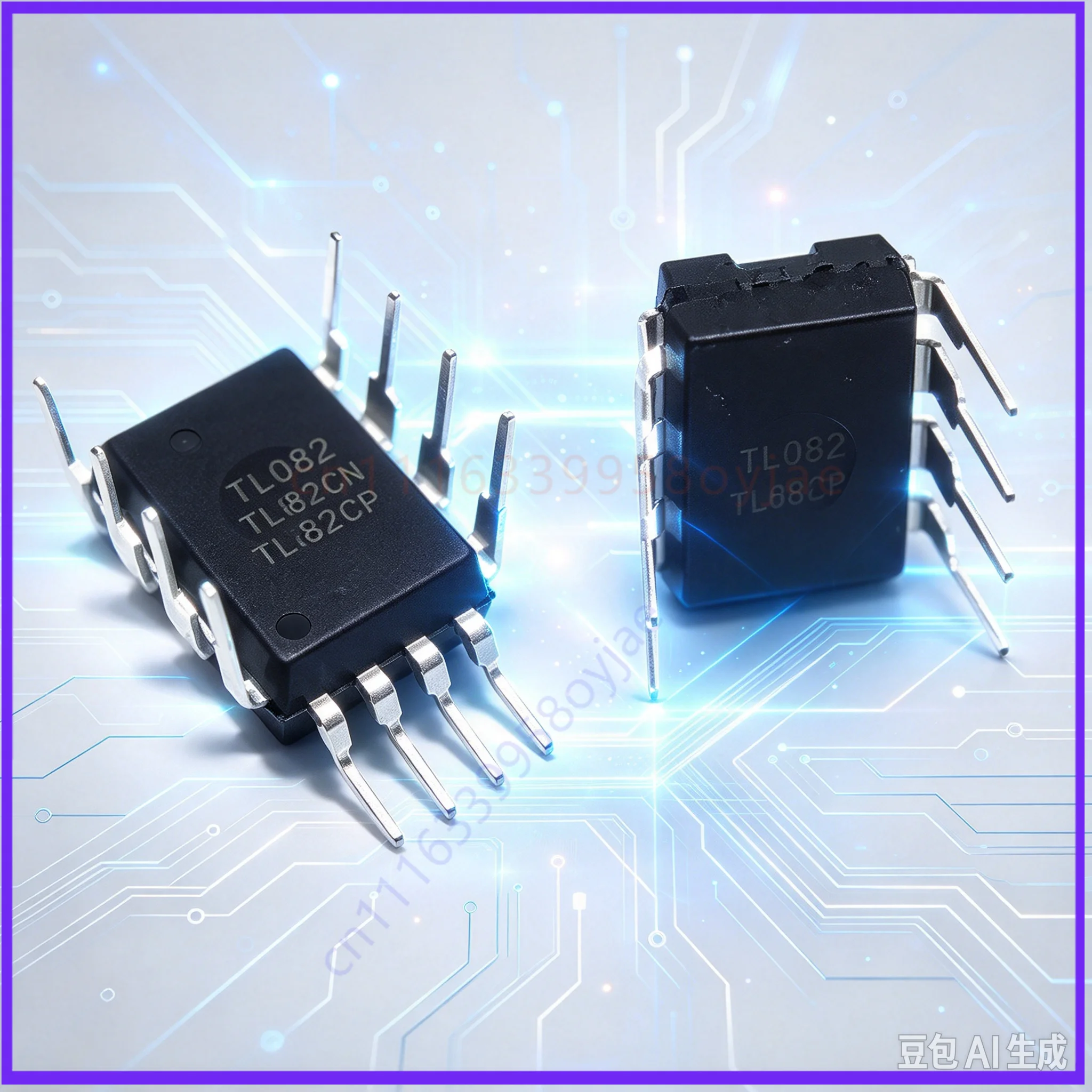 Replacement 500PCS/LOT TL082 TL082CN TL082CP DIP Dual Op Amp JFET Input Operational Amplifier New Original