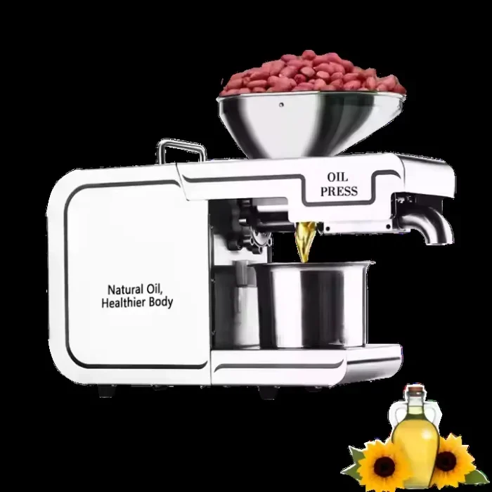 Automatic Coconut Soybean Oil Press Machine New Condition for Palm Sesame Peanut Almond Walnut Oil Presser