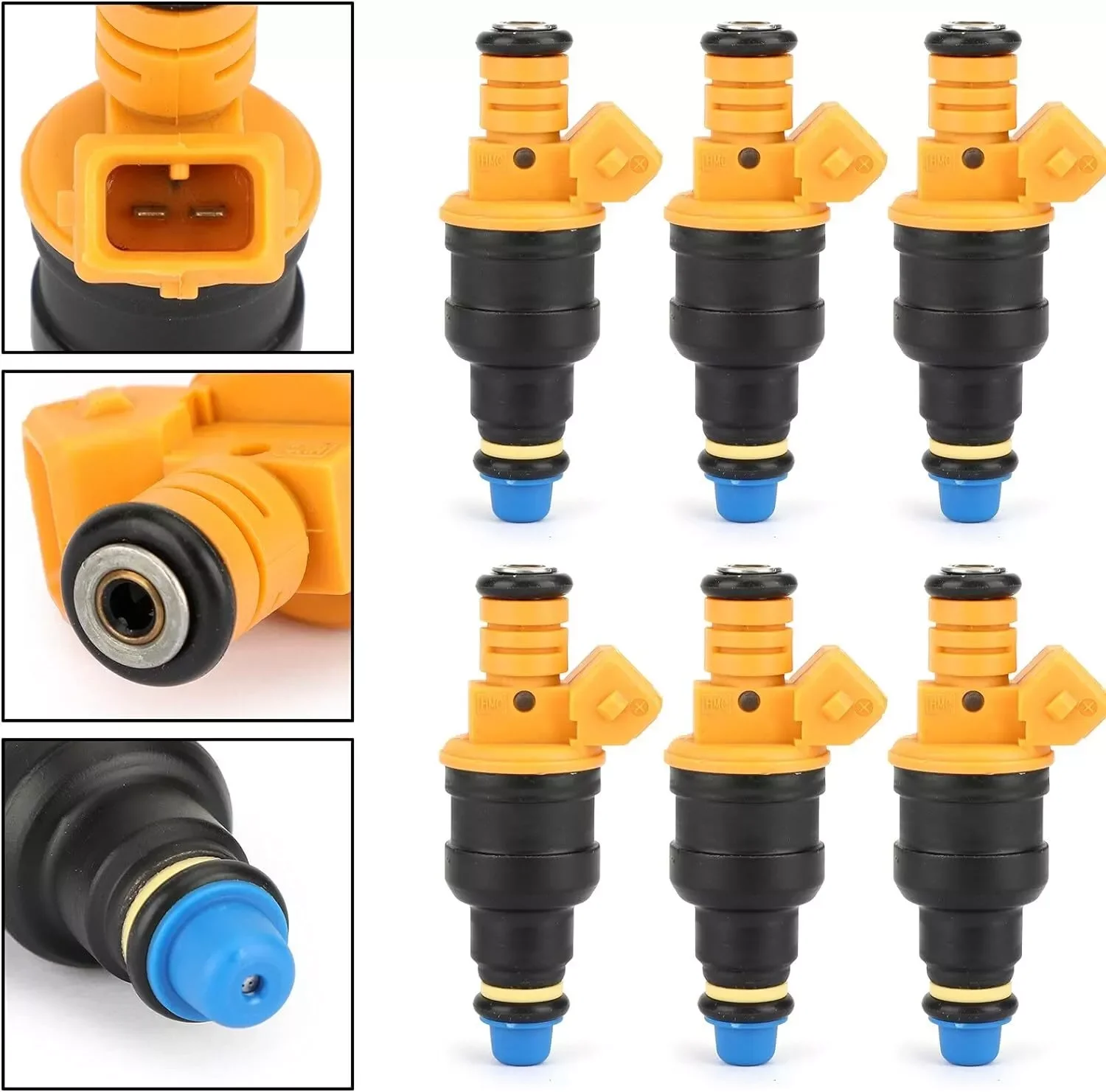 

6Pcs 0280150714 Fuel Injector Compatible with For BMW 535 635CSI 735 L6 L7 89-96 FREE SHIPPING!!!