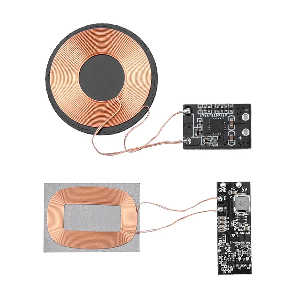 5V 1A 5W 600mA 3W Wireless Charger Receiver Coil Module PCBA Universal Wireless Charging Circuit Board for Phone