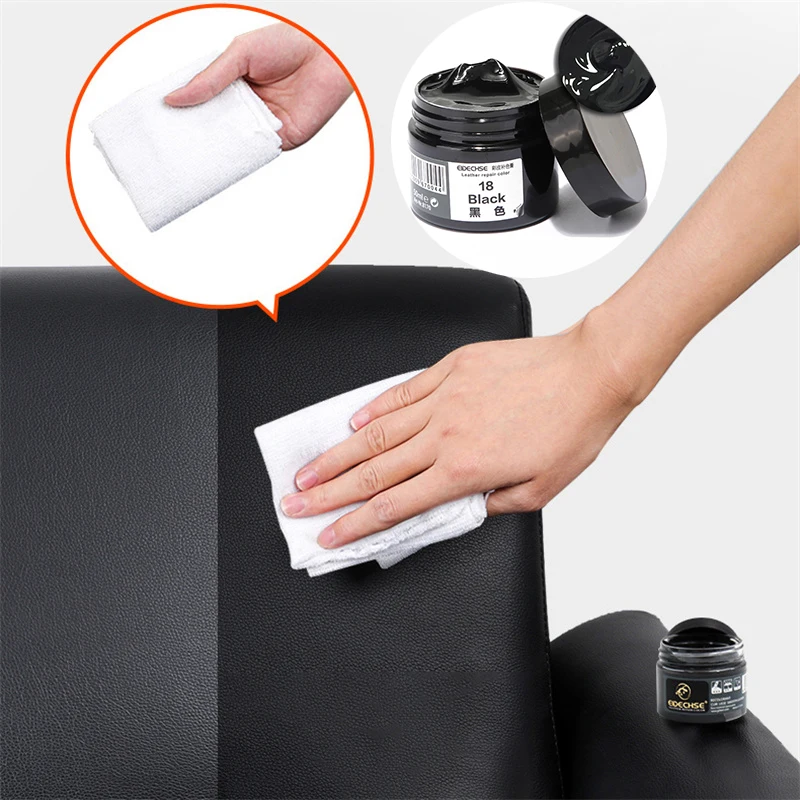 50ML Car Care Liquid Leather Repair Kit Auto Complementary Color Paste Car Seat Sofa Scratch Cracks Paint Care