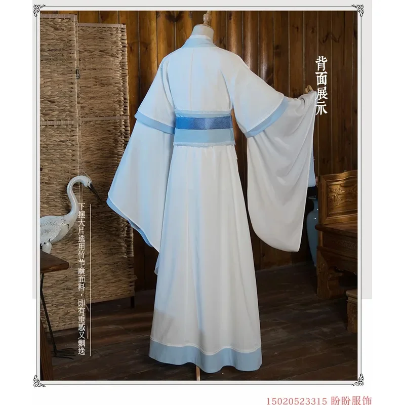 أزياء WU01 Wei Wuxian/Lan Wangji التأثيرية القديمة مو داو زو شي غراند ماستر من زراعة الشيطاني أزياء الهالوين JK5 *!