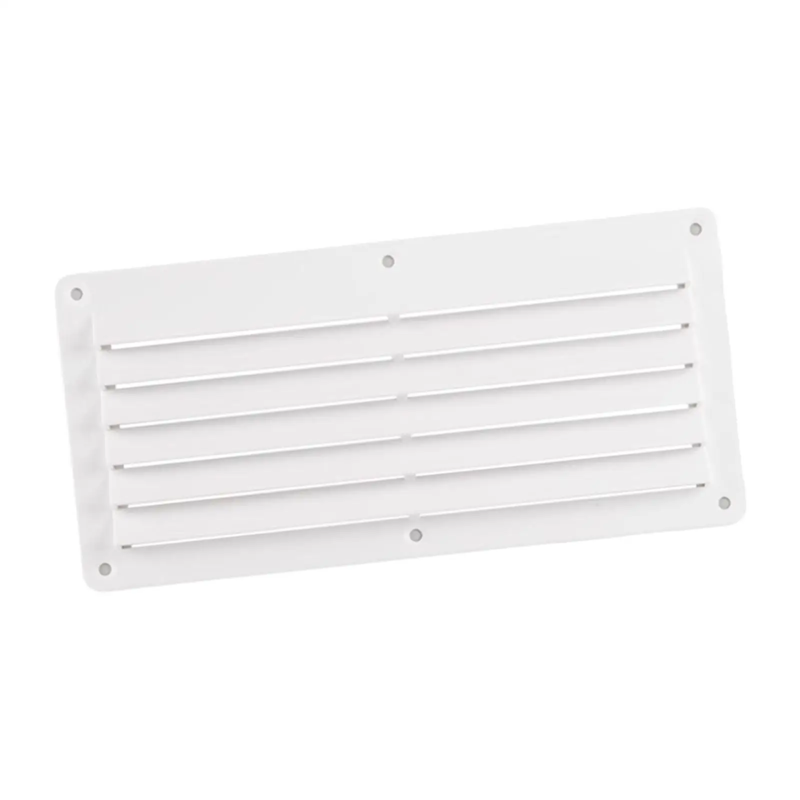 Air Vent Cover for RV Car Ventilation Register Rectangular ABS Panel Compact Exhaust Outlet for Camper Van Boat