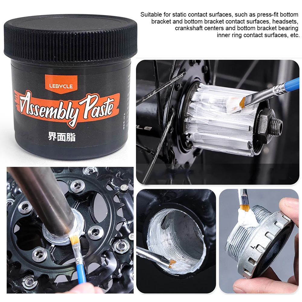 for LEBYCLE Bike Grease High Efficiency Lubrication Cycling Accessories for Bearings Components Bike Assembly Interface Paste