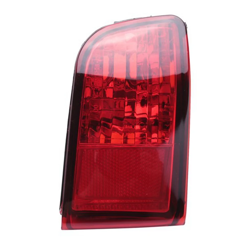 NEW-Car Rear Bumper Reflector Light Brake Fog Lamp For Toyota Land Cruiser Prado(J120) GRJ120 TRJ120 FJ120 2003 - 2009