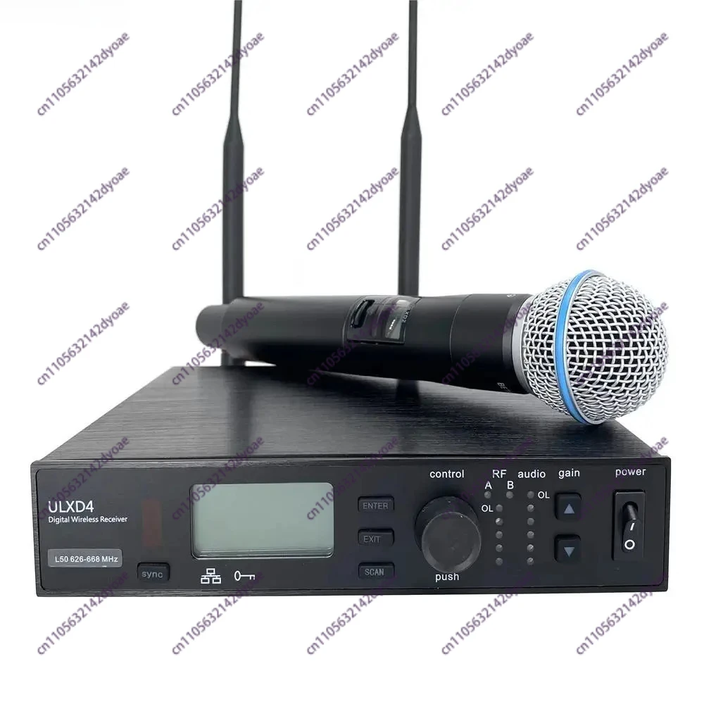 ULXD4 Wireless Microphone System Headset Professional Audio Equipment