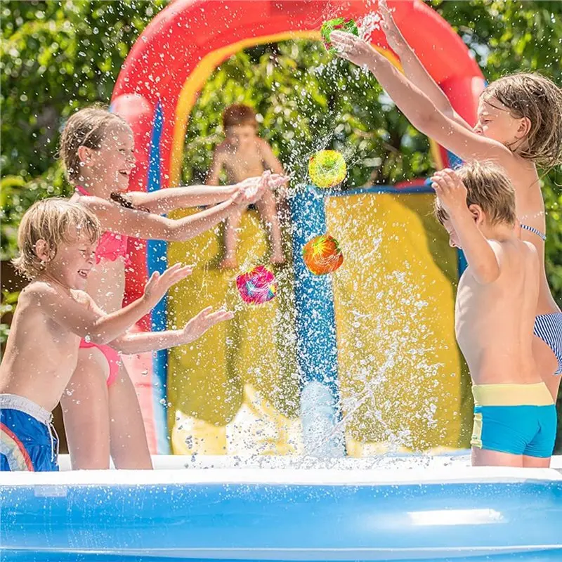 Absorbent Throwing Cloth Balls For Summer Beach Pool Water Fun And Party Favors