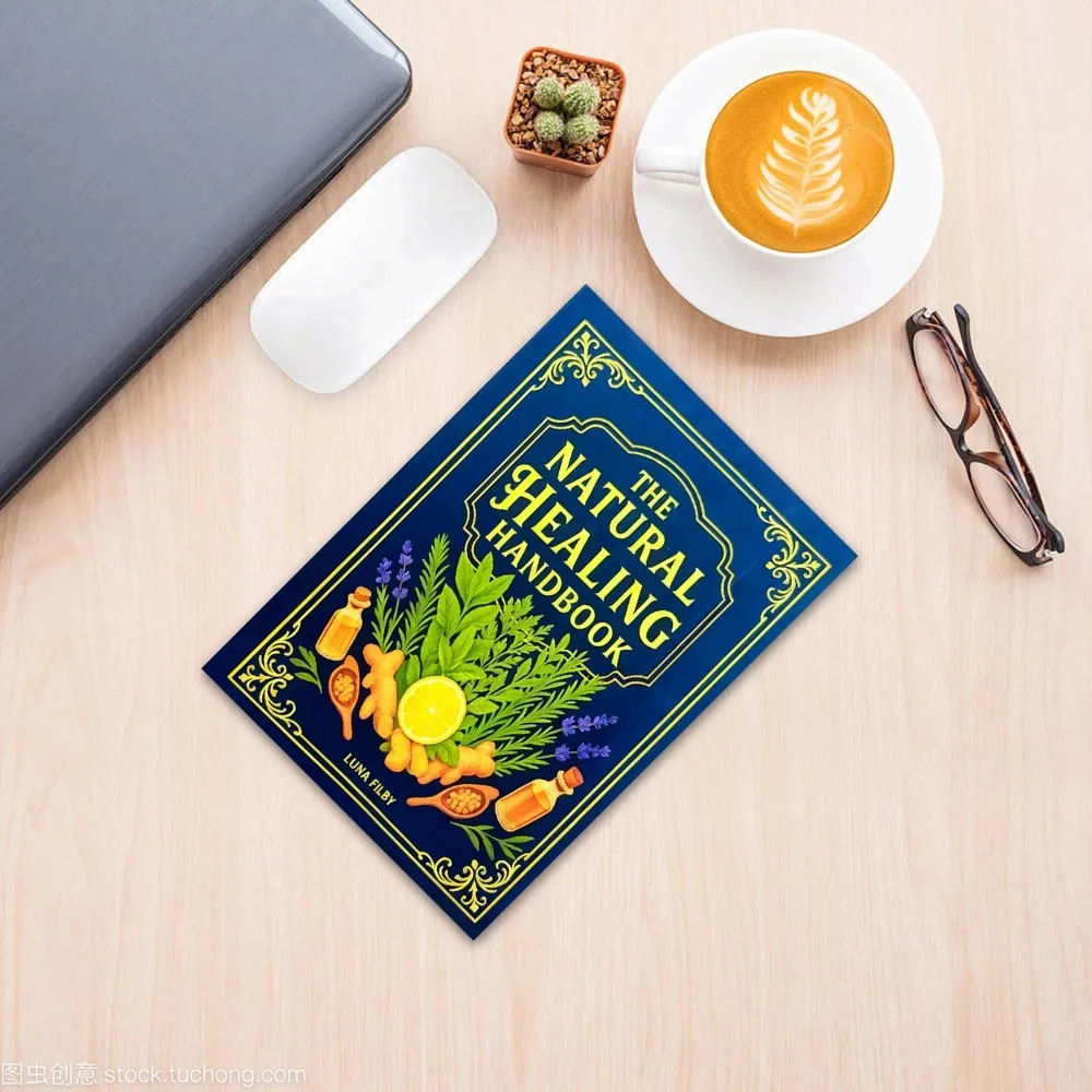 Manuel de guérison naturelle par Luna Filby, édition anglaise, Guide de santé pour le bien-être holistique et les praticiens d'auto-soin