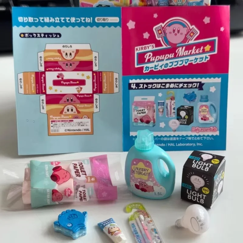 Gran oferta, Re-Ment Kirby Puff Market, supermercado, tienda de conveniencia, compras, serie temática, adornos de caja ciega, regalo de cumpleaños