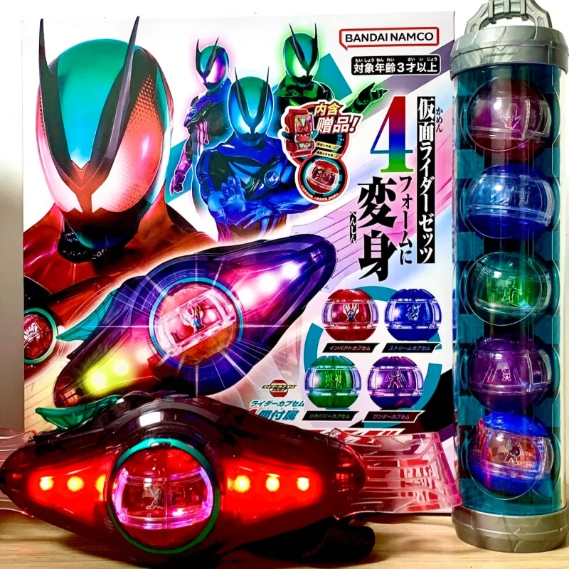 

BANDAI In Stock DX Shin Kamen Rider Zeztz ZZZ Transformation Belt Driver Scanner Dream Capsule Collection Gift For fans Aged 3+