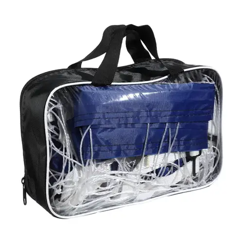 Imagen 2 del producto Red de voleibol para piscina, red de voleibol portátil de 15x3 pies, accesorios deportivos de alta resistencia, suministros de repuesto para piscina