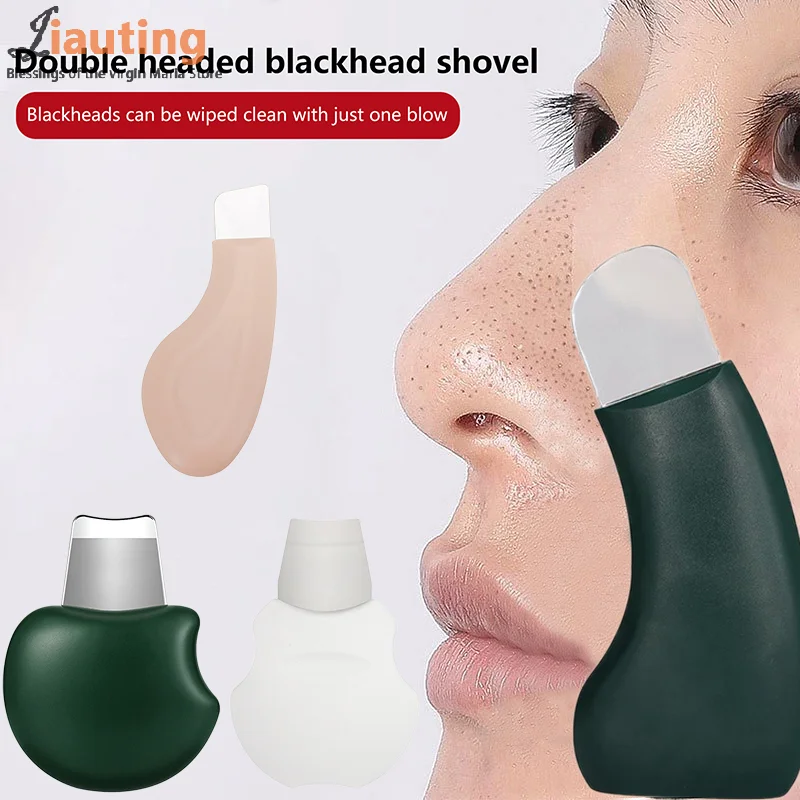 Facial Skin Scrubber Spatel Peeling Diepe Reiniging Tool Comedondrukker Porie Schoner Spatel Huidverzorging Tool