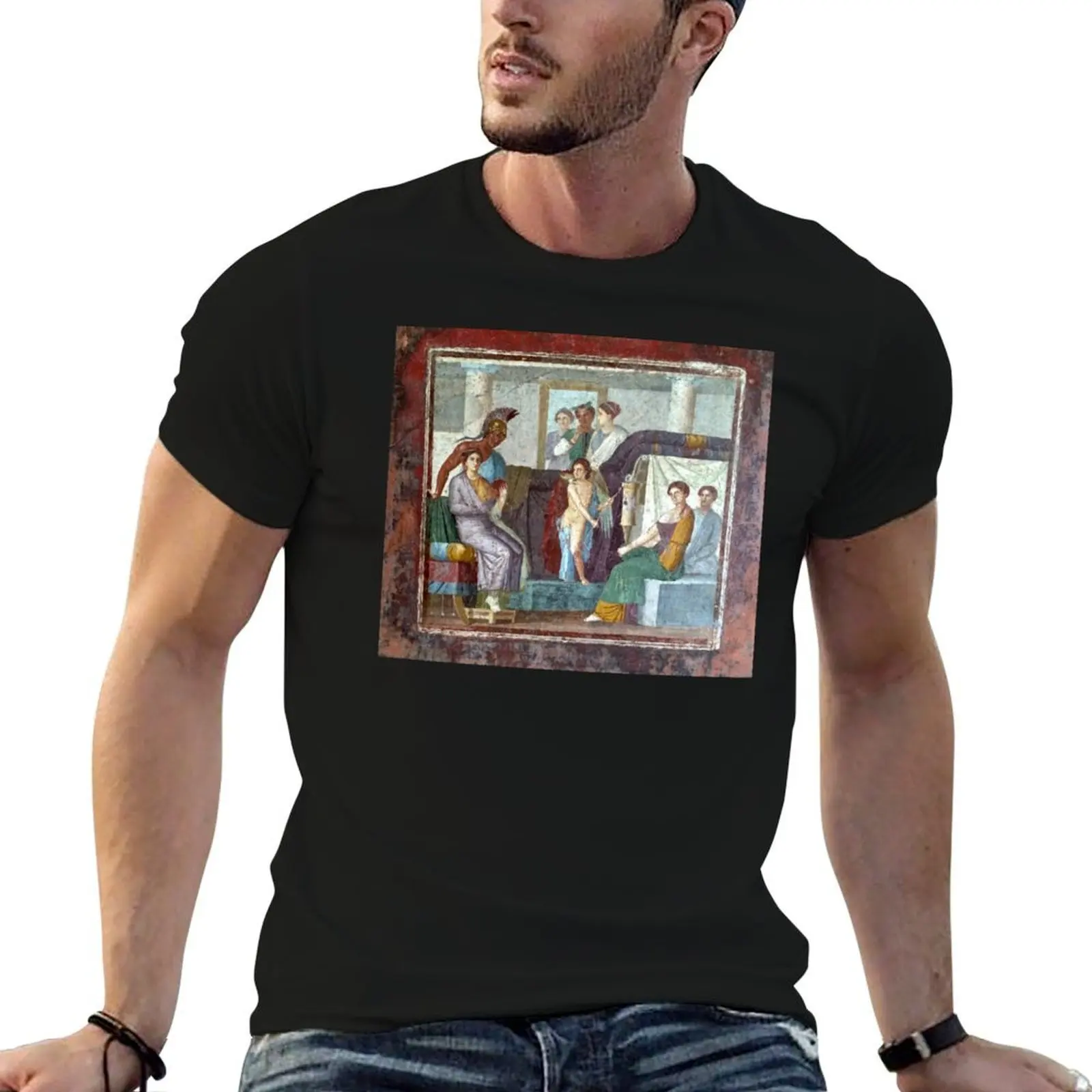 Ercolano Mosaics T-Shirt essential t shirt summer shirt t shirt for men