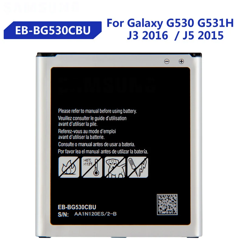 

Battery For Samsung Galaxy Grand Prime J3 2016 G530 J2 Prime G532 SM-SM-G532F J3110 G531 J5 2015 On5 EB-BG530BBC EB-BG531BBE