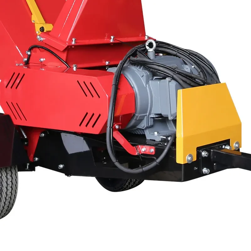 Towable 24hp mesin bensin Drum kayu Chipper produk baru 2020 disediakan udara didinginkan mesin bensin elektrik mulai 3 tahun 350