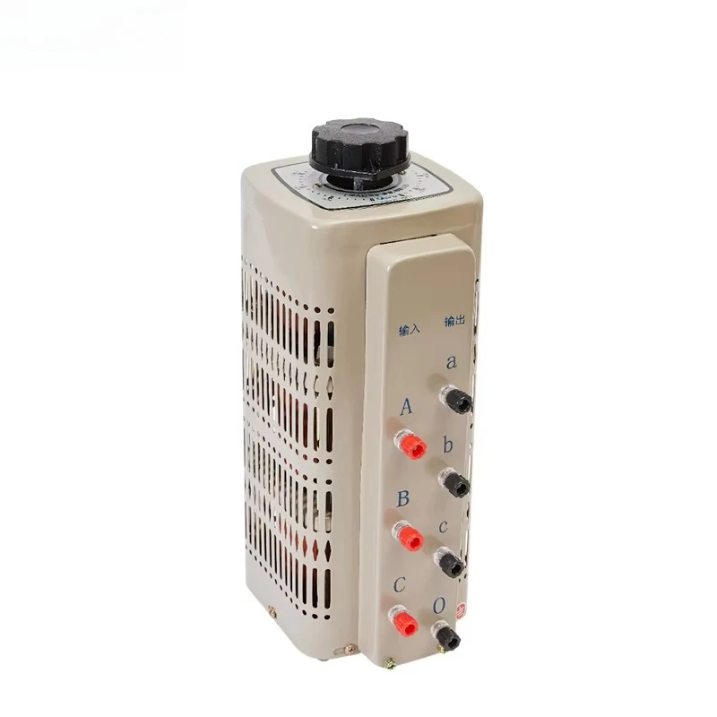 AC copper three-phase adjustable voltage regulator 30KW 20KW 15KW 9KW 6KW 380v 0-430V 0-500v for dimming