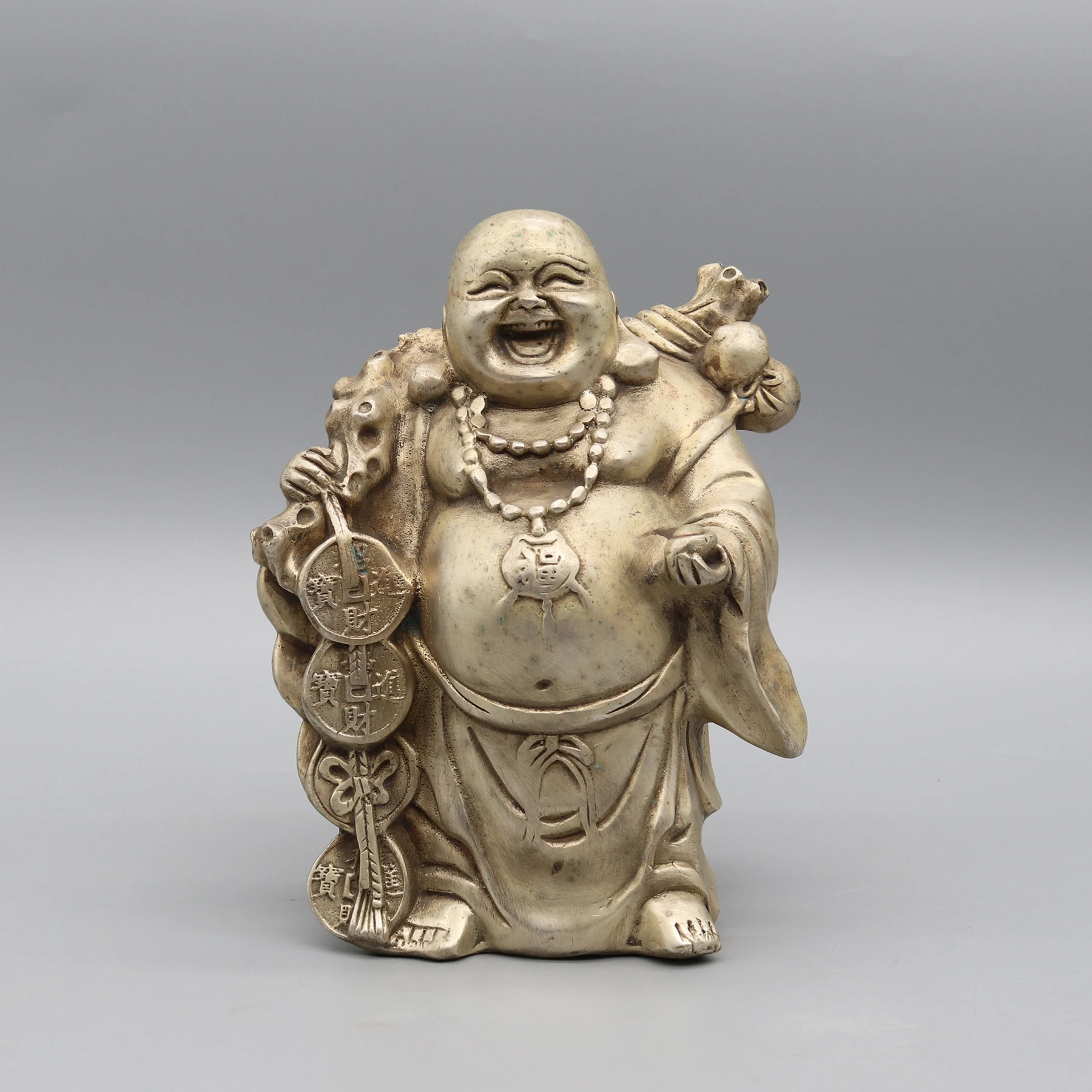 

Smiling buddha, Cupronickel material