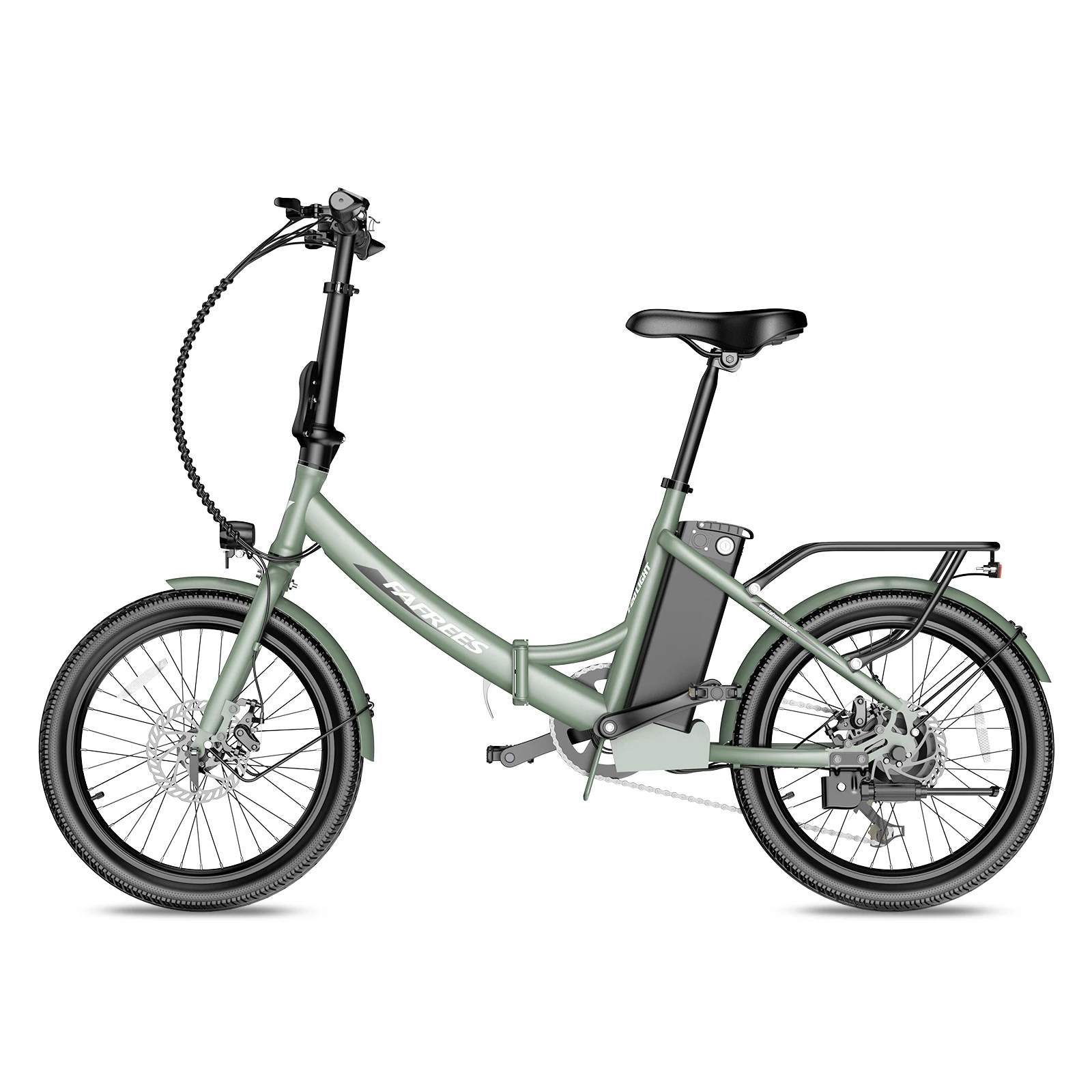 Fafrees F20 Light 20 inch opvouwbare elektrische fiets voor volwassenen, 36V 20Ah uitneembare batterij, 25 km/u & 75-100 km bereik
