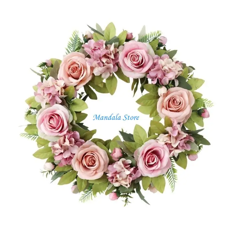 

U2JC Elegant Charm Florals Wreath for Weddings Supplies and Celebration Daily Use