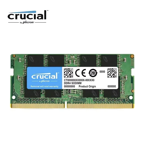 Imagen 2 del producto Crucial-Kit de memoria RAM para ordenador portátil, de 32GB memoria RAM (2x16GB), DDR4, 16GB, 3200MHz, 2400MHz, 2666MHz, 2133MH, DDR4, 16GB, 2400MHz