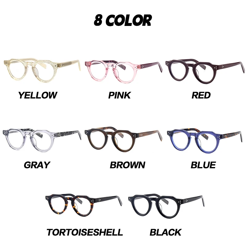 Gatenac Vintage Handmade Acetate Eyeglasses Frame Men 2025 New Quality Glasses Frame Women Retro Luxury Brand Designer Eyewear