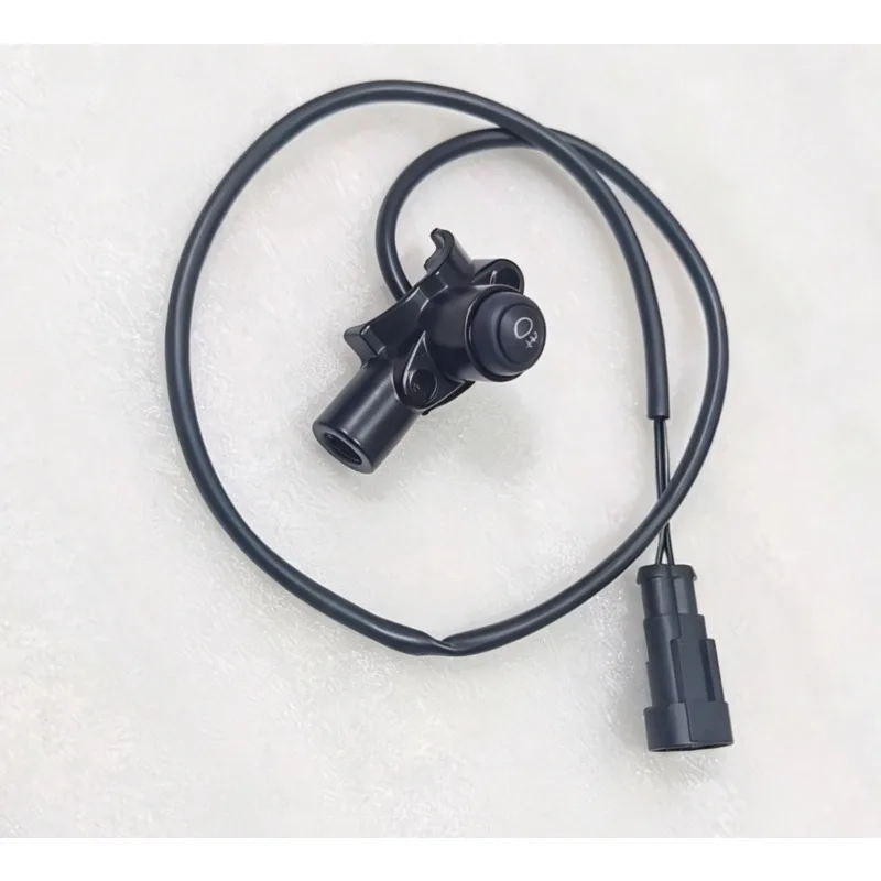 Suitable for QJ600-7F Motorcycle Left Handlebar Switch Bracket Fog Light Switch Button Rearview Mirror Mount Holder