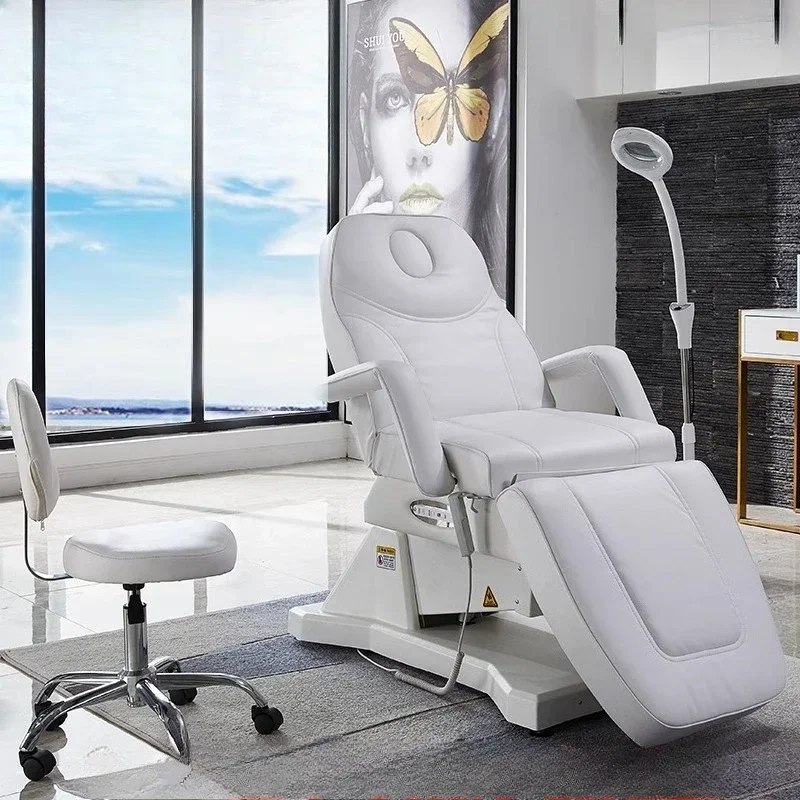 

Chiropractic Massage Table Electric Stretcher Ergonomic Design Stable Non-Swaying Noiseless Beauty Salon Equipment Furniture