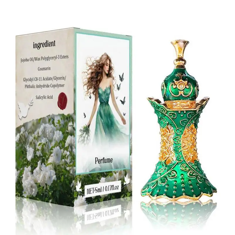 5ml Middle Eastern Perfume Long-Lasting Fruity Fragrance Oil Dress Perfume Oil Charming Fragrance Luxurious Perfume for Women